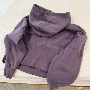 Lululemon Scuba Oversized Half-Zip Hoodie - Lavender size:XS/S; used Condition